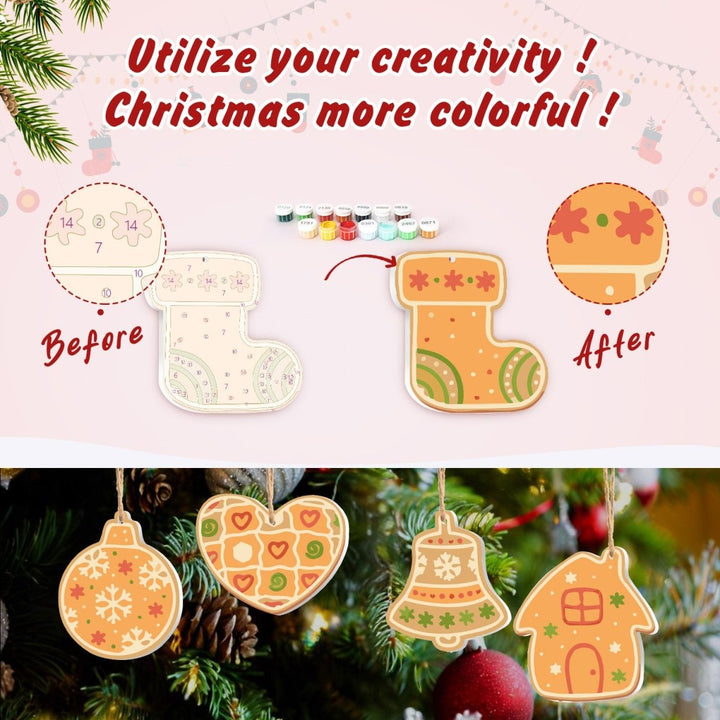 Decorative slice Christmas No.17 - isuvio