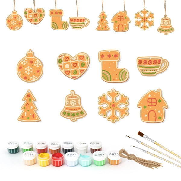 Decorative slice Christmas No.17 - isuvio