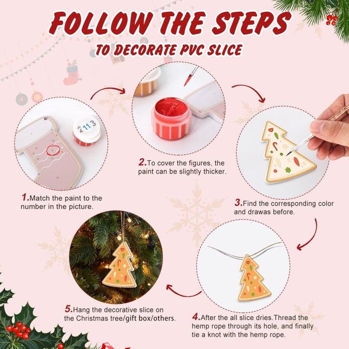 Decorative slice Christmas No.17 - isuvio