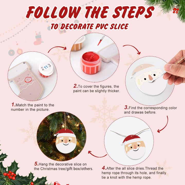 Decorative slice Christmas No.18 - isuvio