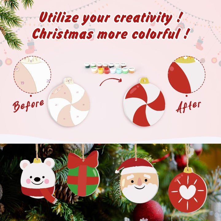 Decorative slice Christmas No.18 - isuvio