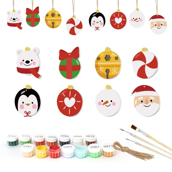 Decorative slice Christmas No.18 - isuvio