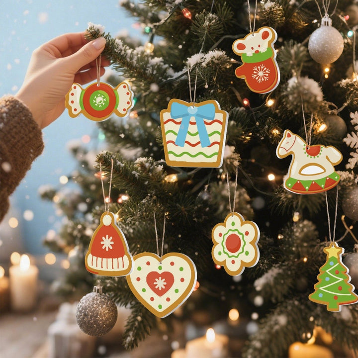 Decorative slice Christmas No.19 - isuvio