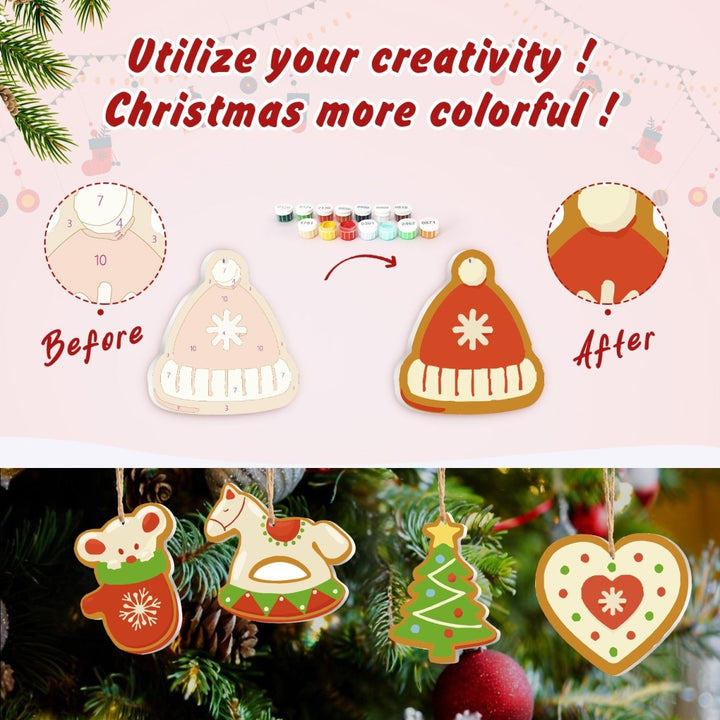 Decorative slice Christmas No.19 - isuvio