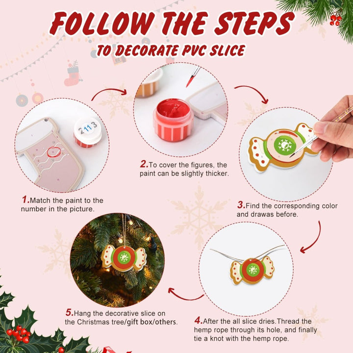 Decorative slice Christmas No.19 - isuvio
