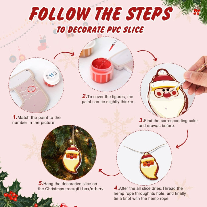 Decorative slice Christmas No.2 - isuvio
