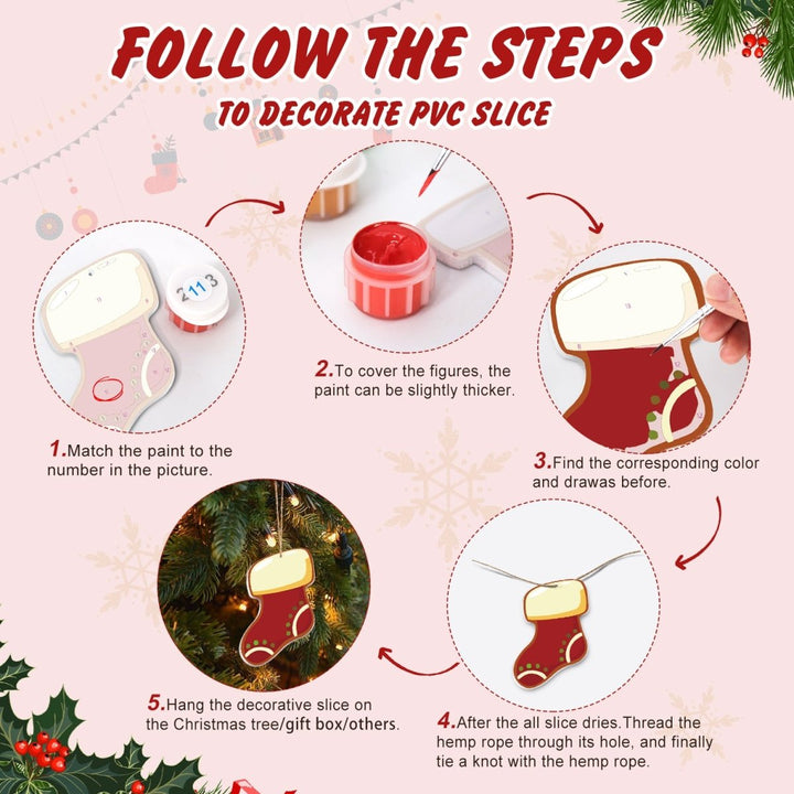 Decorative slice Christmas No.3 - isuvio