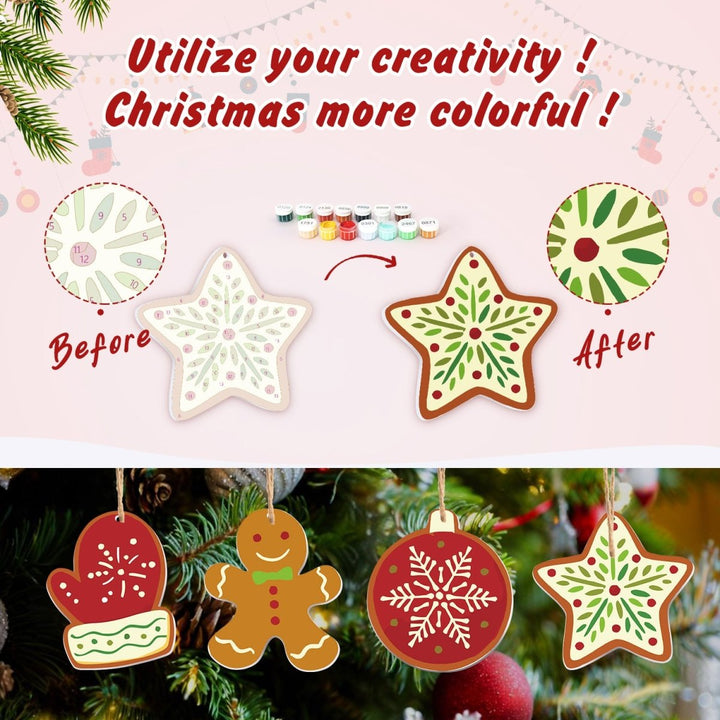 Decorative slice Christmas No.3 - isuvio
