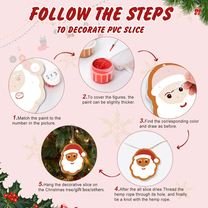 Decorative slice Christmas No.5 - isuvio