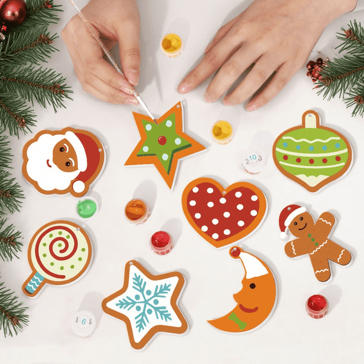Decorative slice Christmas No.5 - isuvio