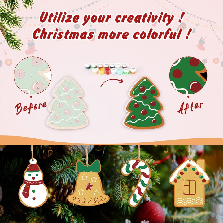 Decorative slice Christmas No.6 - isuvio