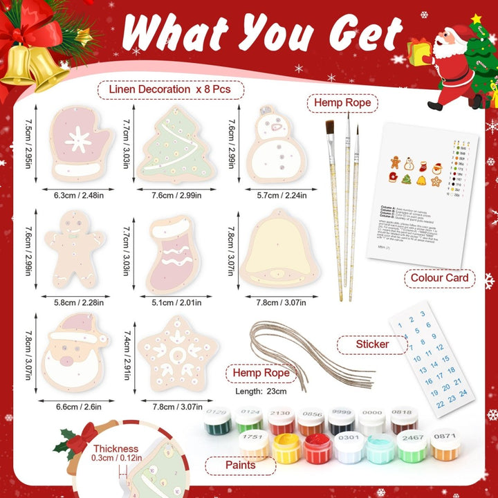 Decorative slice Christmas No.7 - isuvio