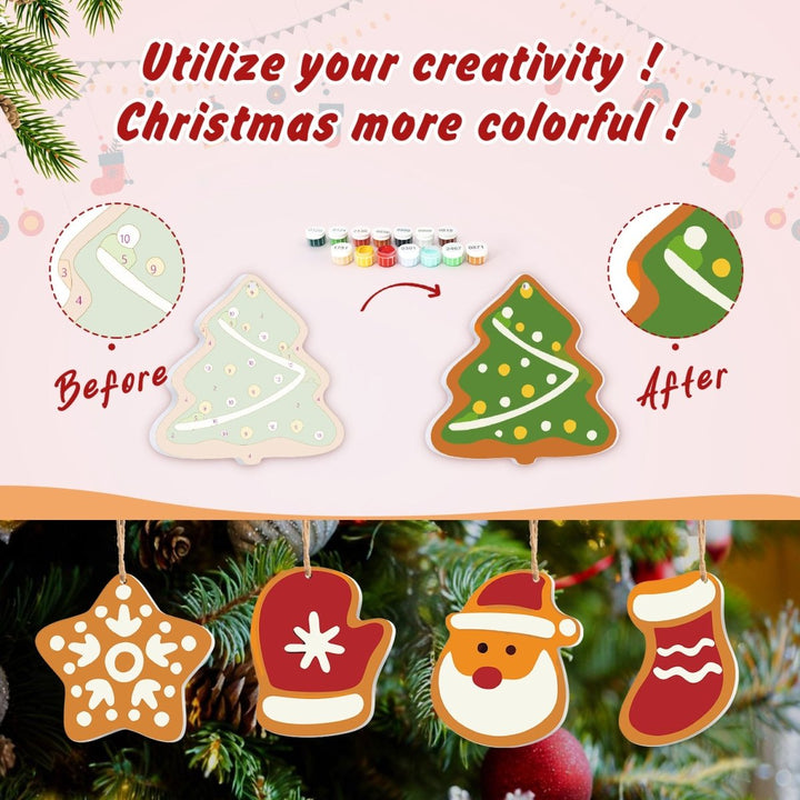 Decorative slice Christmas No.7 - isuvio