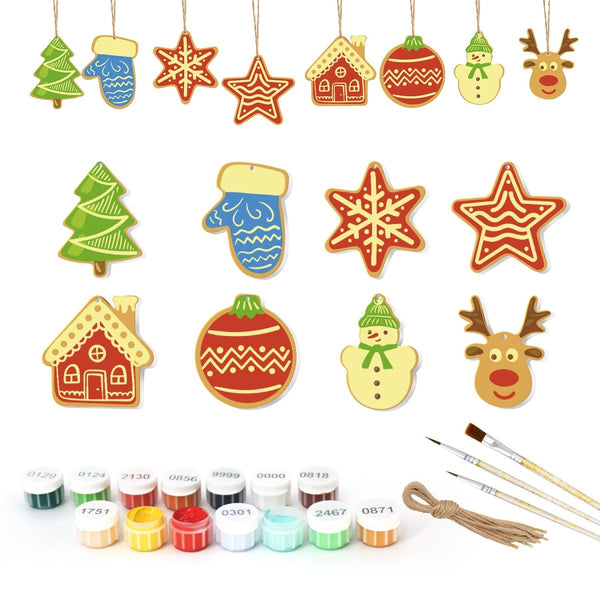 Decorative slice Christmas No.8 - isuvio