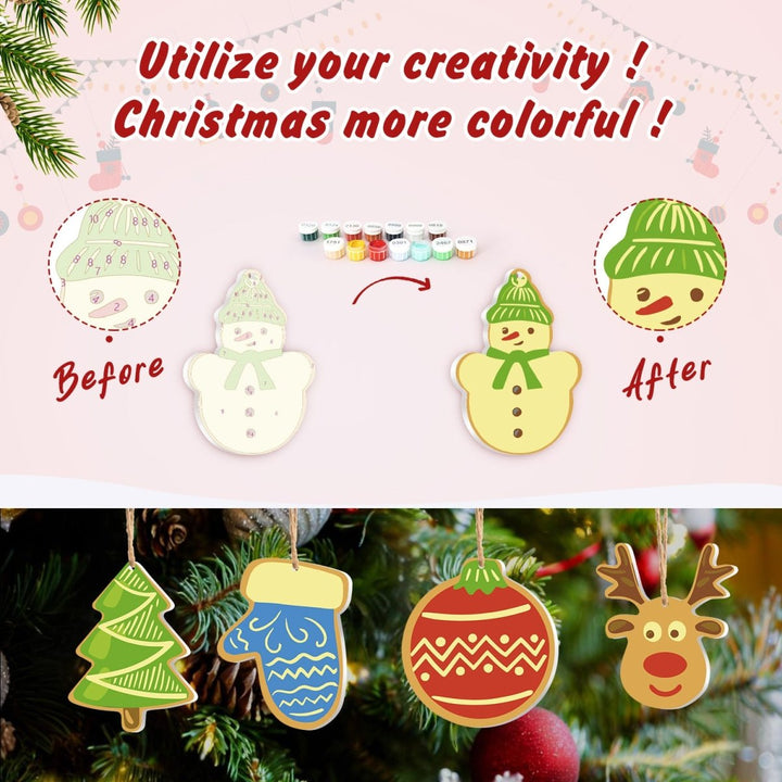 Decorative slice Christmas No.8 - isuvio