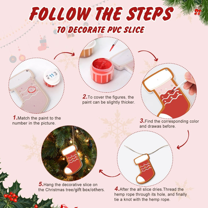Decorative slice Christmas No.9 - isuvio