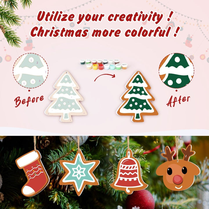 Decorative slice Christmas No.9 - isuvio
