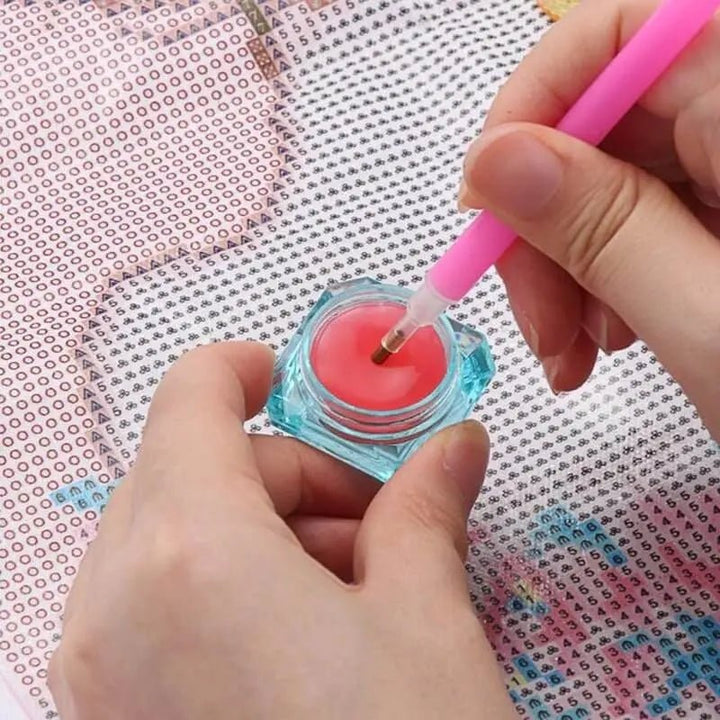 Diamond Painting KitsDiamond Painting Crystal Wax Box – 6 Colors + 5 Wax Pads - isuvio