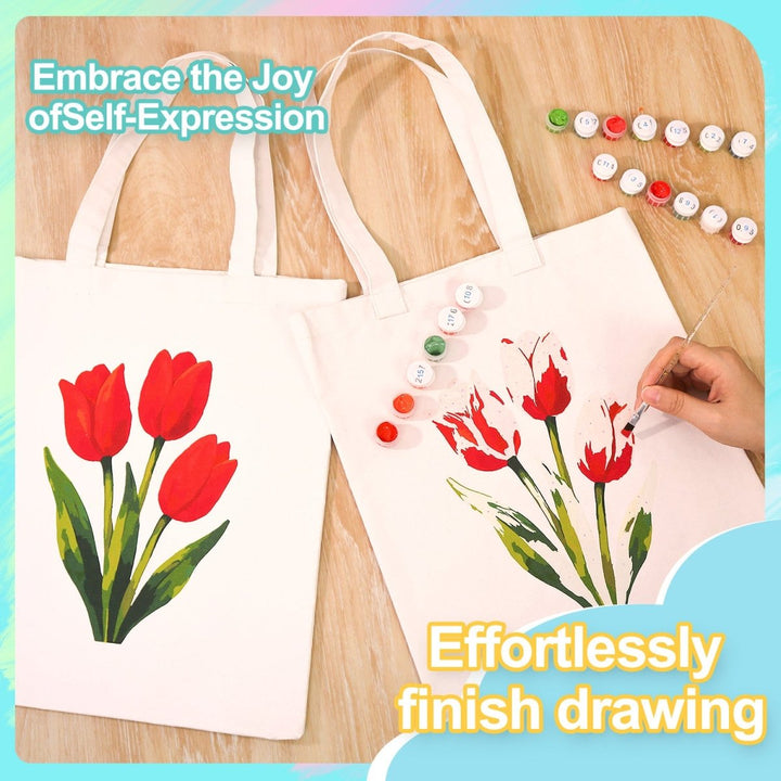 Paint By Numbers KitDIY Painting Bag No.1 - isuvio