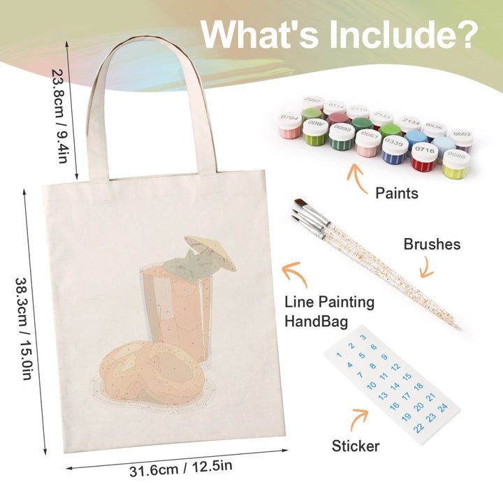 Paint By Numbers KitDIY Painting Bag No.12 - isuvio