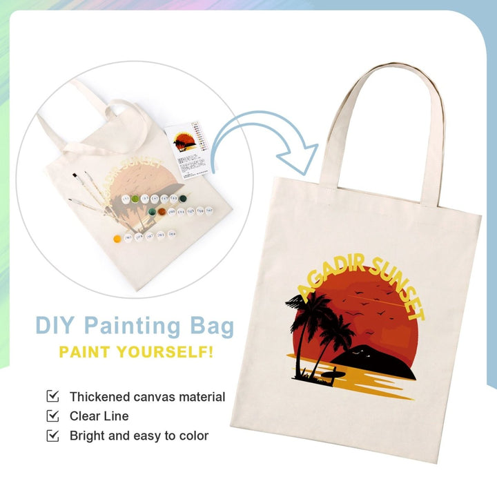 Paint By Numbers KitDIY Painting Bag No.16 - isuvio