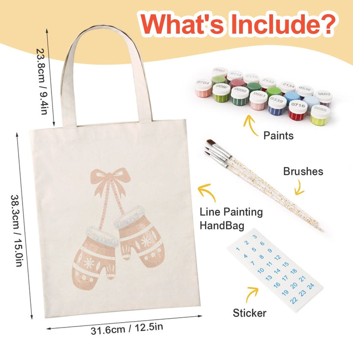 Paint By Numbers KitDIY Painting Bag No.6 - isuvio