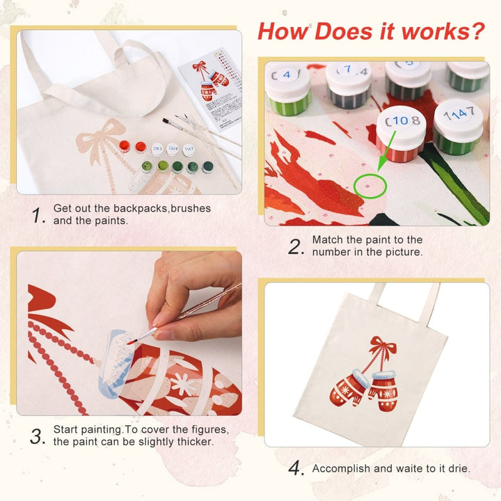 Paint By Numbers KitDIY Painting Bag No.6 - isuvio