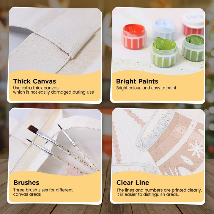 Paint By Numbers KitDIY Painting Bag No.6 - isuvio