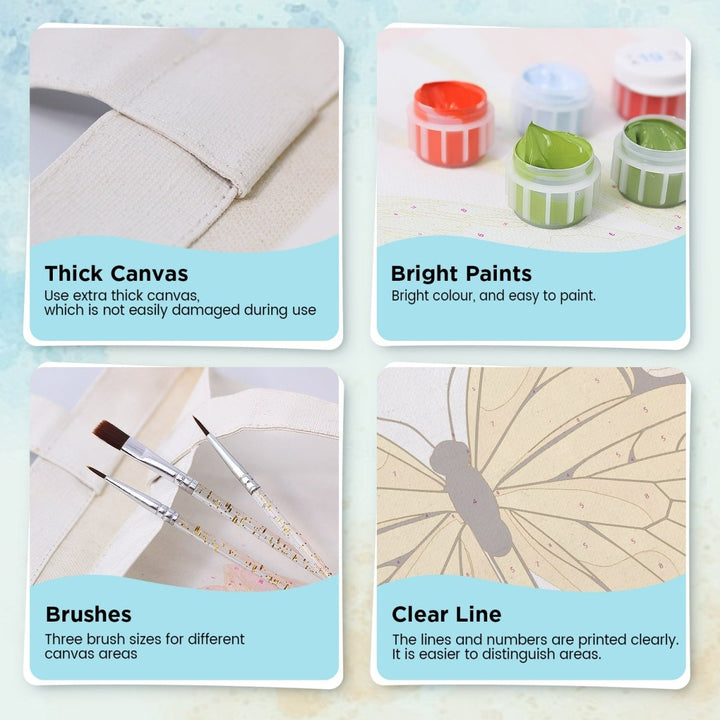 Paint By Numbers KitDIY Painting Bag No.7 - isuvio