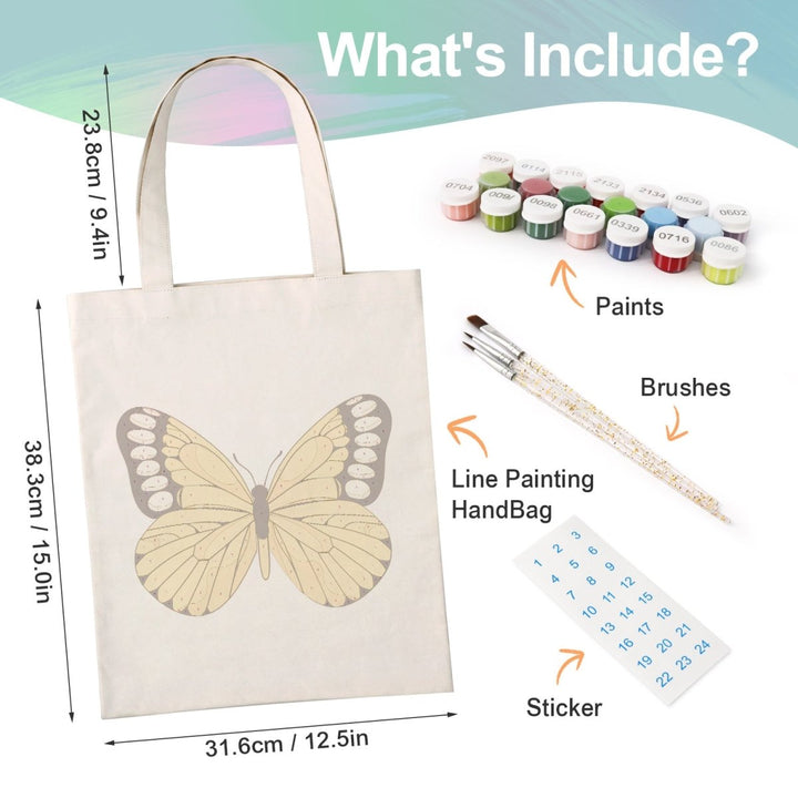 Paint By Numbers KitDIY Painting Bag No.7 - isuvio