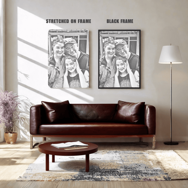 Dot PaintingEiffel Tower Paris Flowers - isuvio