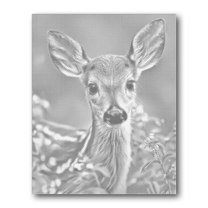 Dot PaintingFawn Deer - isuvio