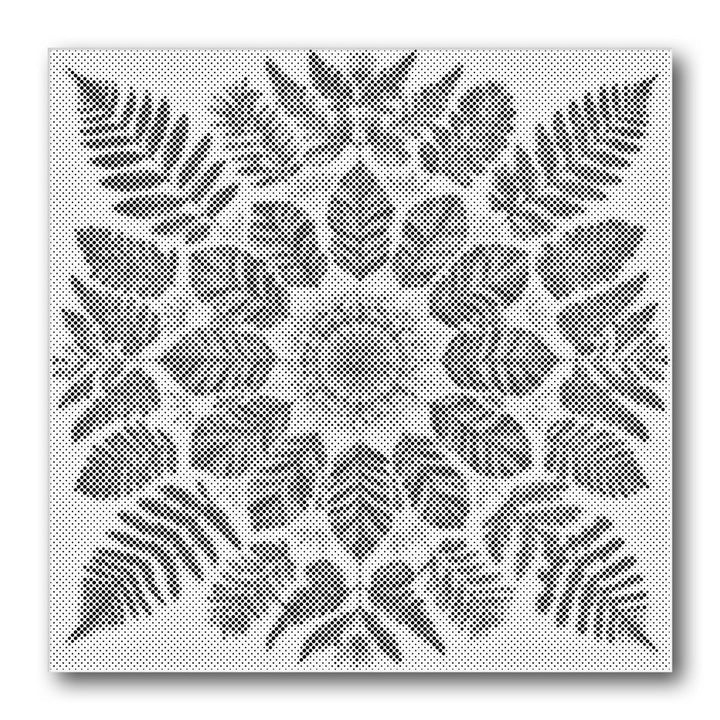 Dot PaintingFern Mandala - isuvio