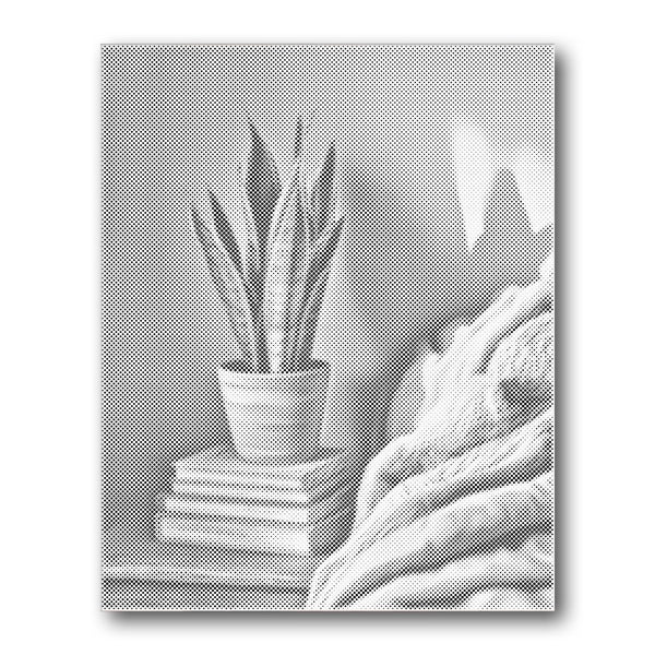 Dot PaintingHouseplant Pot Books - isuvio