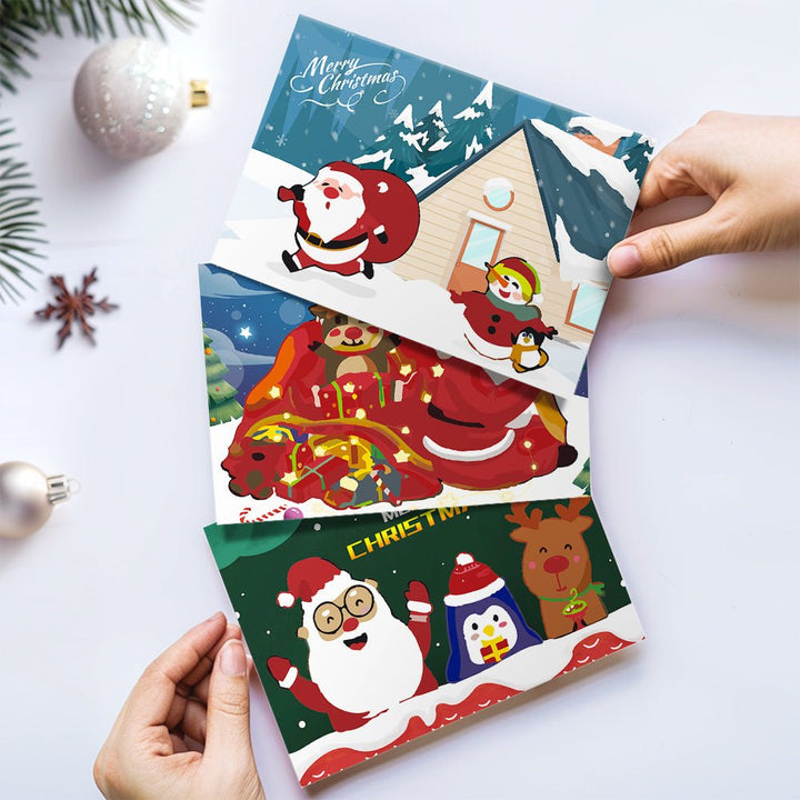 Paint By Numbers KitiSuvio Christmas Cards Series No.4 - isuvio