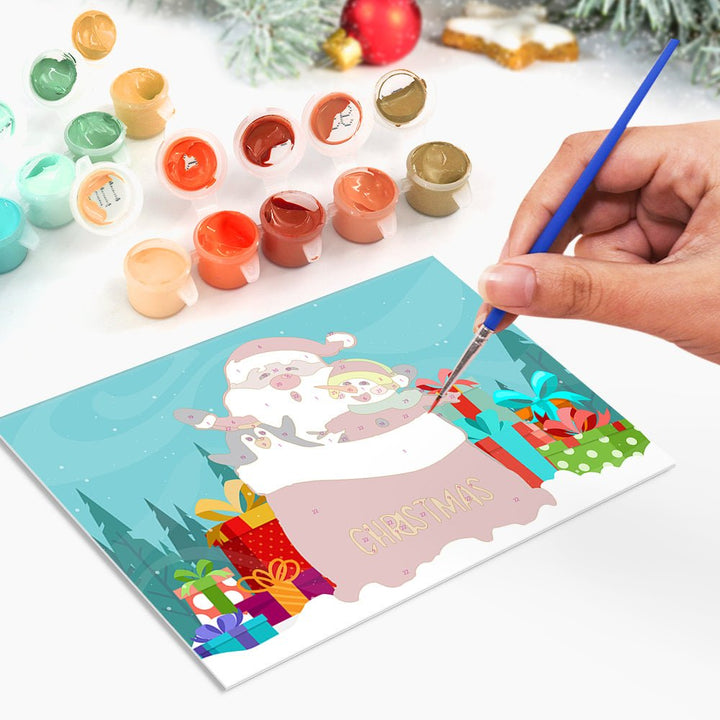 Paint By Numbers KitiSuvio Christmas Cards Series No.4 - isuvio