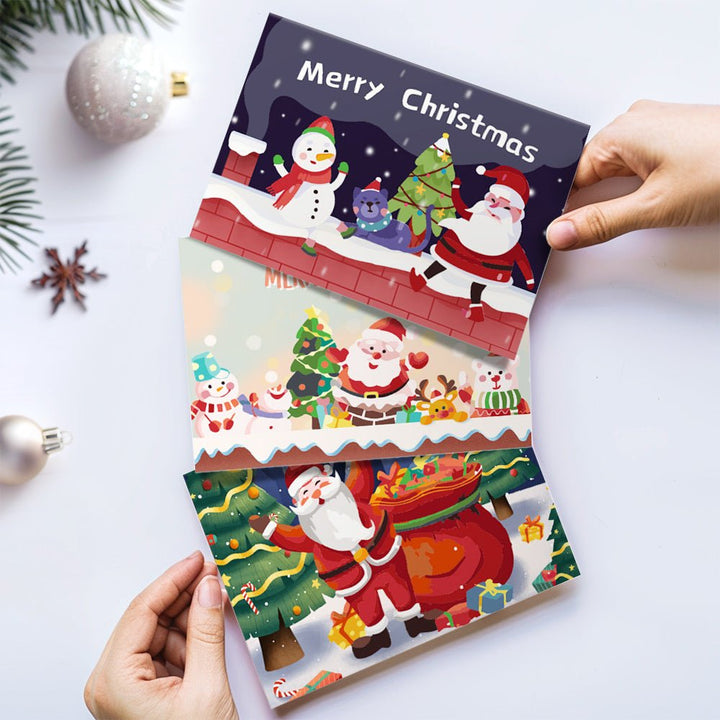 Paint By Numbers KitiSuvio Christmas Cards Series No.5 - isuvio