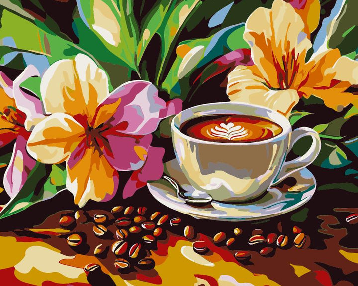 Paint By Numbers Kitisuvio™ Food & Beverage No.1 - isuvio