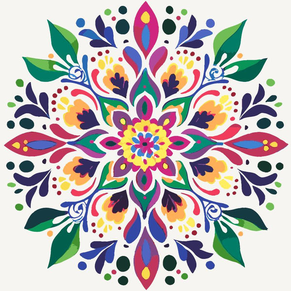 Paint By Numbers Kitisuvio™ Mindful Mandalas No.55 - isuvio