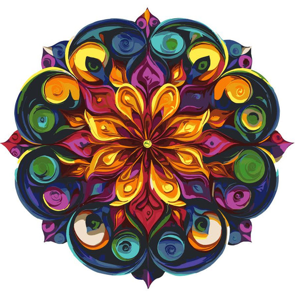 Paint By Numbers Kitisuvio™ Mindful Mandalas No.65 - isuvio