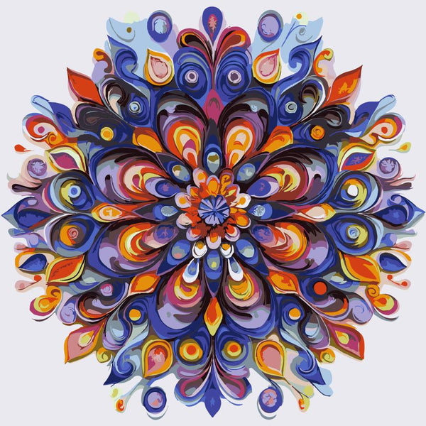 Paint By Numbers Kitisuvio™ Mindful Mandalas No.69 - isuvio