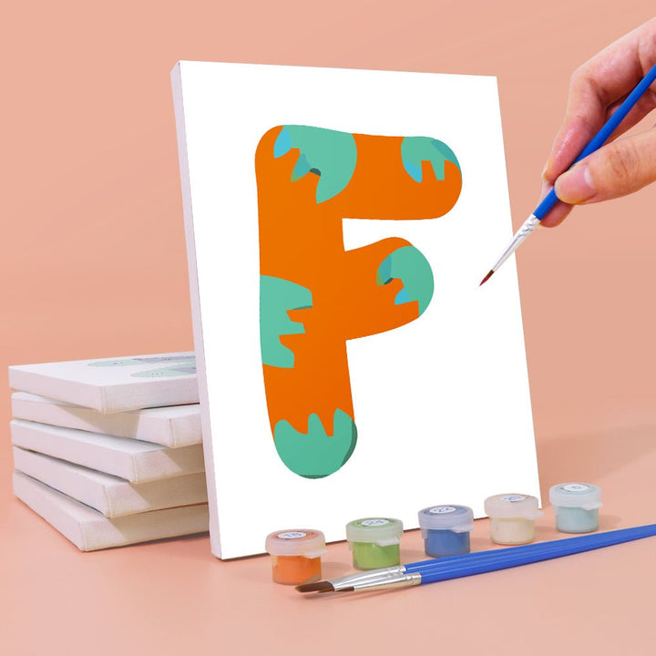 Paint By Numbers KitiSuvio Mini Series Alphabet No.11 - isuvio