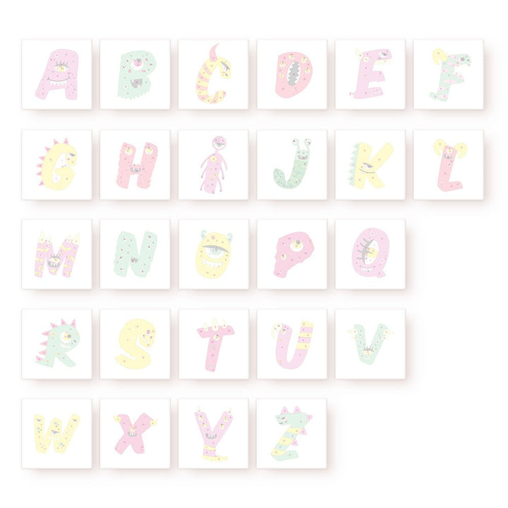 Paint By Numbers KitiSuvio Mini Series Alphabet No.13 - isuvio