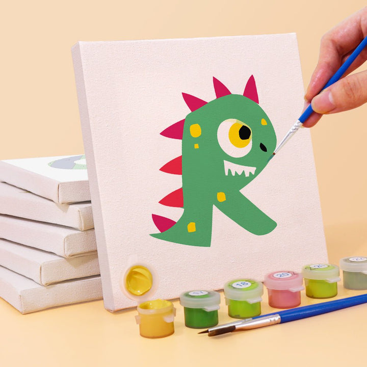 Paint By Numbers KitiSuvio Mini Series Alphabet No.13 - isuvio