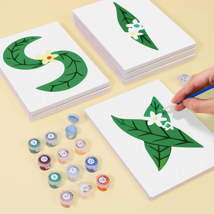 Paint By Numbers KitiSuvio Mini Series Alphabet No.16 - isuvio
