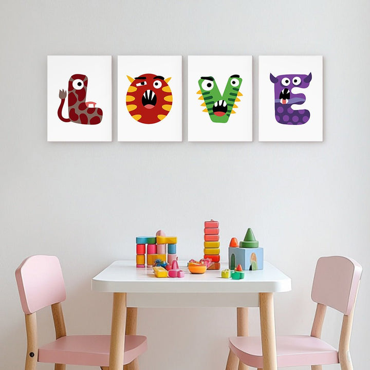 Paint By Numbers KitiSuvio Mini Series Alphabet No.2 - isuvio