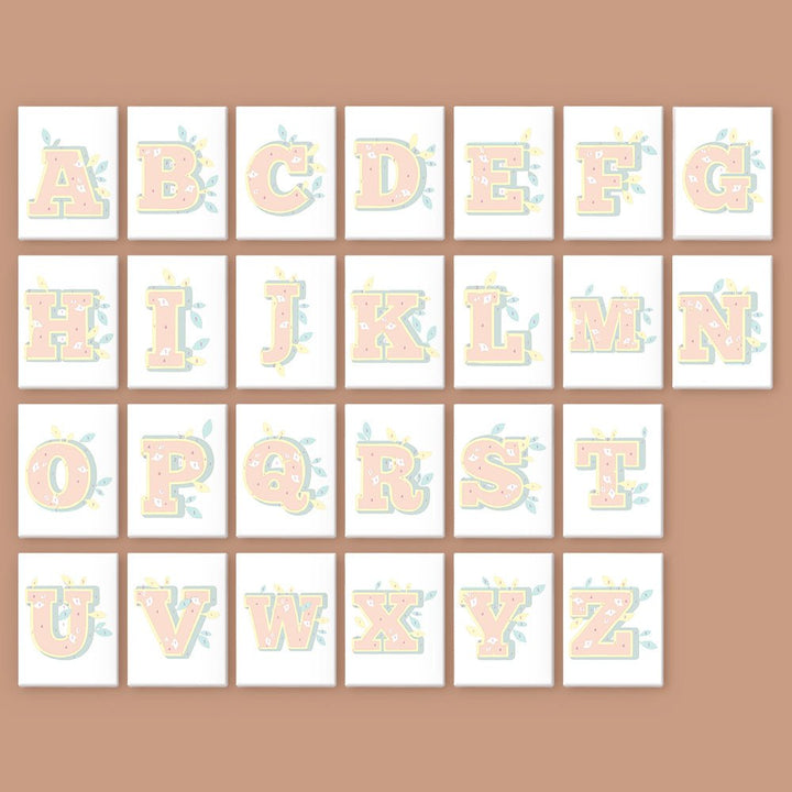 Paint By Numbers KitiSuvio Mini Series Alphabet No.3 - isuvio