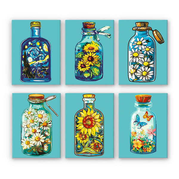 Paint By Numbers KitiSuvio Mini Series Bottles No.20 - isuvio