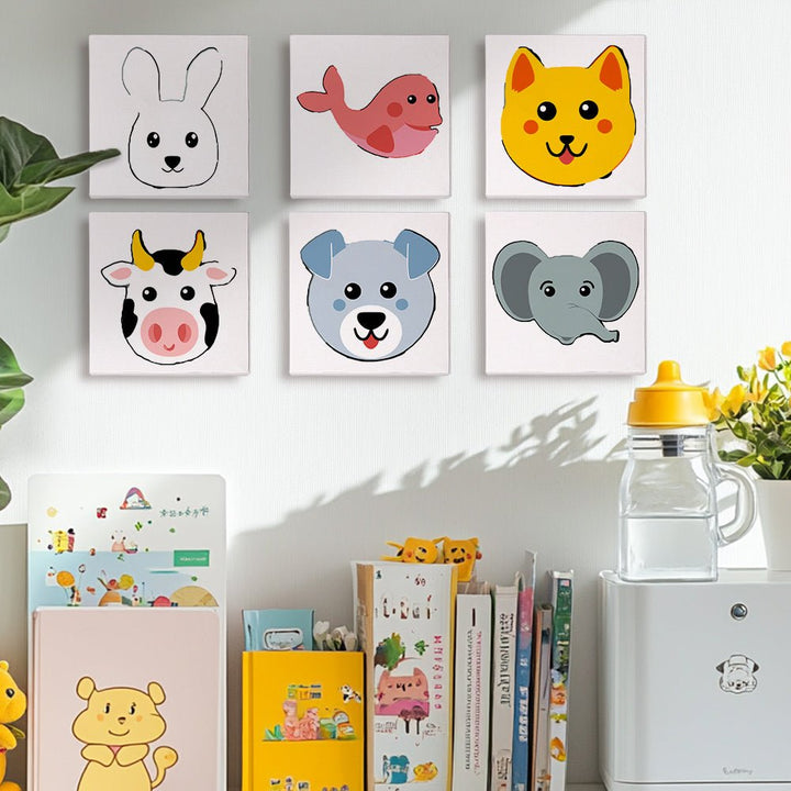 Paint By Numbers KitiSuvio Mini Series Cartoon Animals No.79 - isuvio