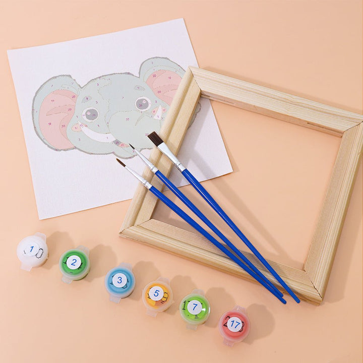 Paint By Numbers KitiSuvio Mini Series Cartoon Animals No.81 - isuvio